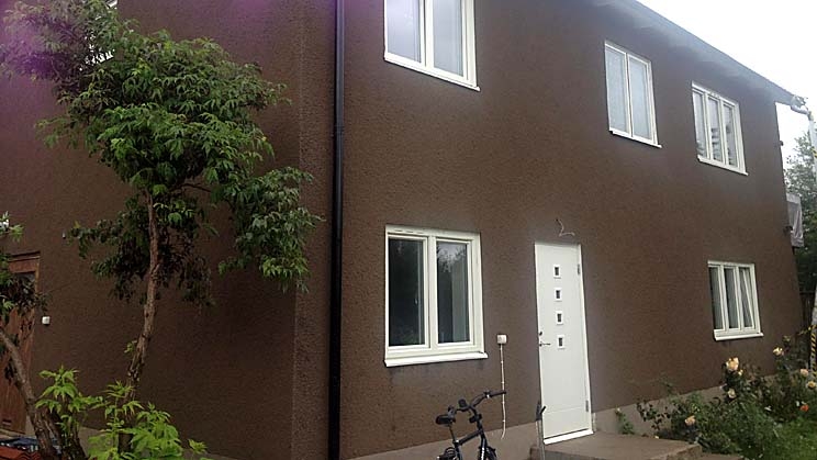 Fasad renovering Sollentuna, MM Byggprenad. Fasad renovering Sollentuna, MM Byggprenad.