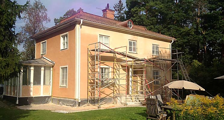 Fasadrenovering Tby, MM Byggprenad.