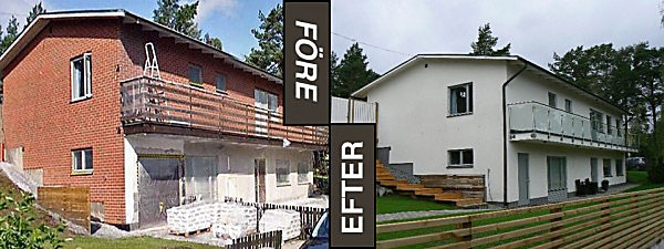 Putsning av tegelfasad Stockholm. MM Byggprenad. Puts på tegelfasad Stockholm. MM Byggprenad.